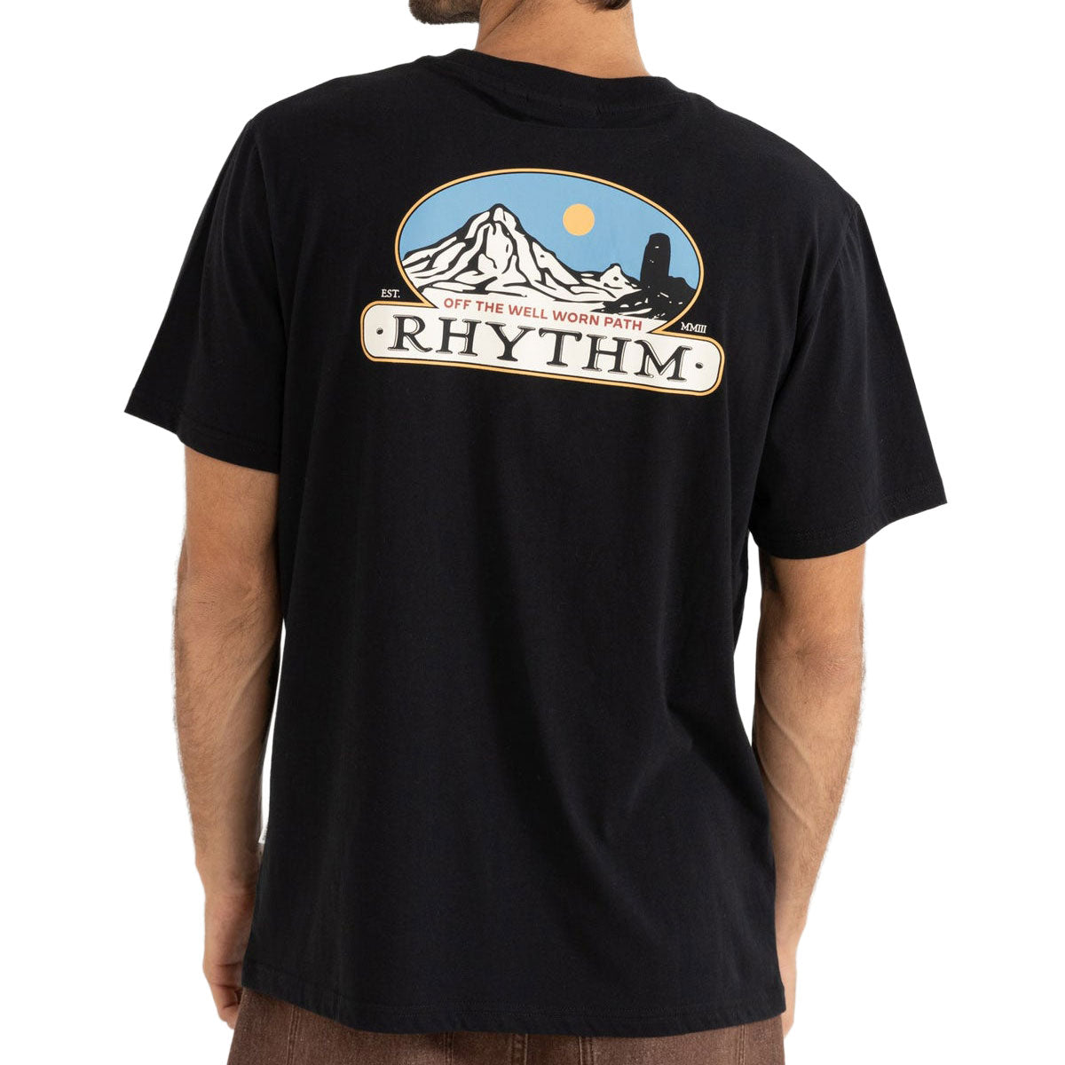 Rhythm Horizon T-Shirt - Black image 4