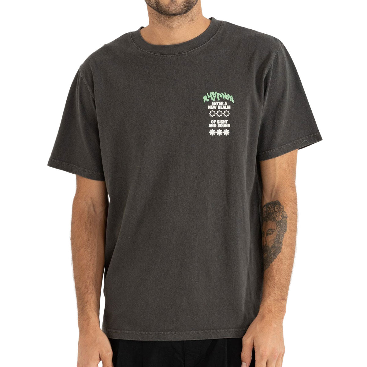 Rhythm New Realm Vintage T-Shirt - Vintage Black image 3