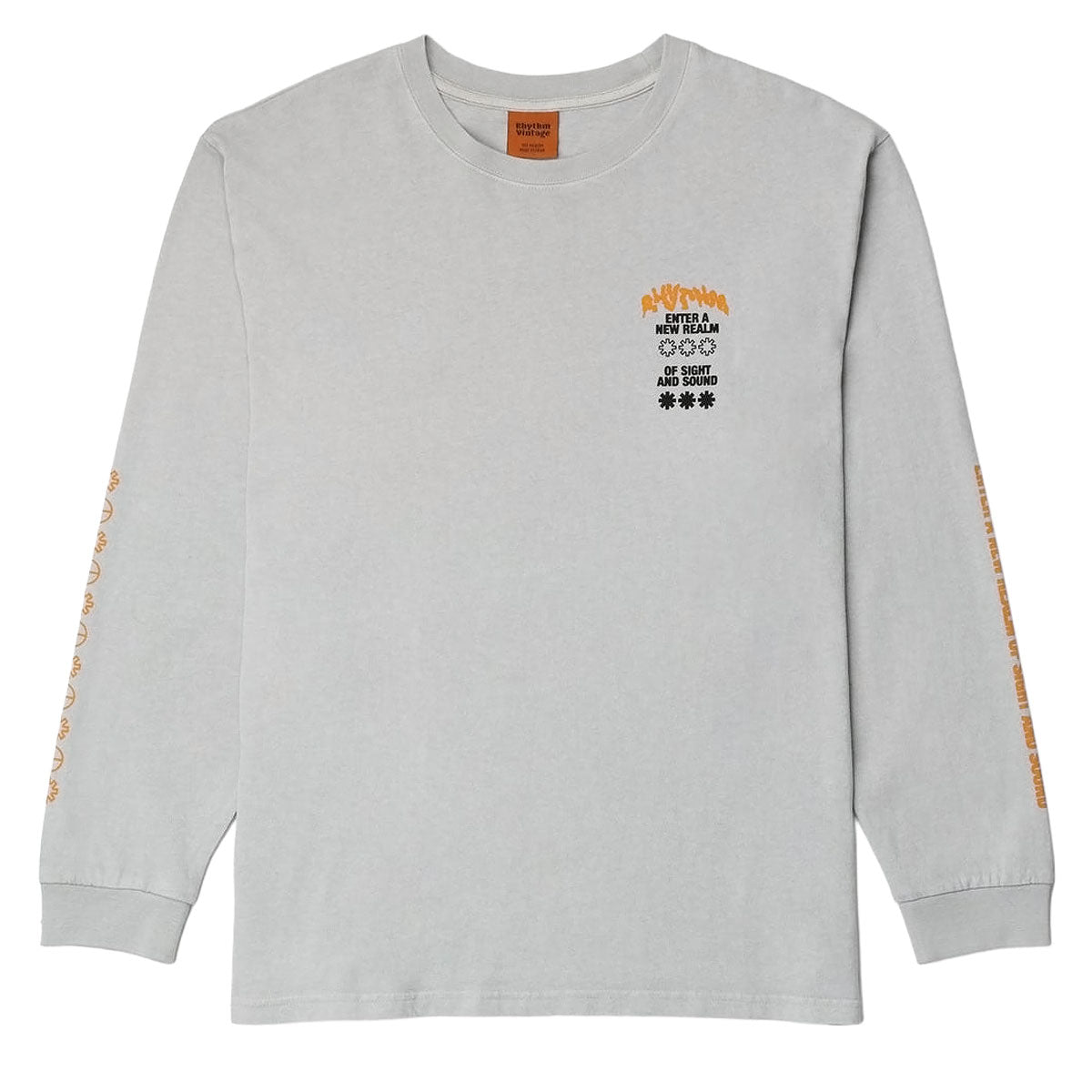 Rhythm New Realm Vintage Long Sleeve T-Shirt - Stone image 1