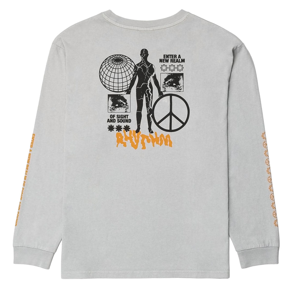 Rhythm New Realm Vintage Long Sleeve T-Shirt - Stone image 2