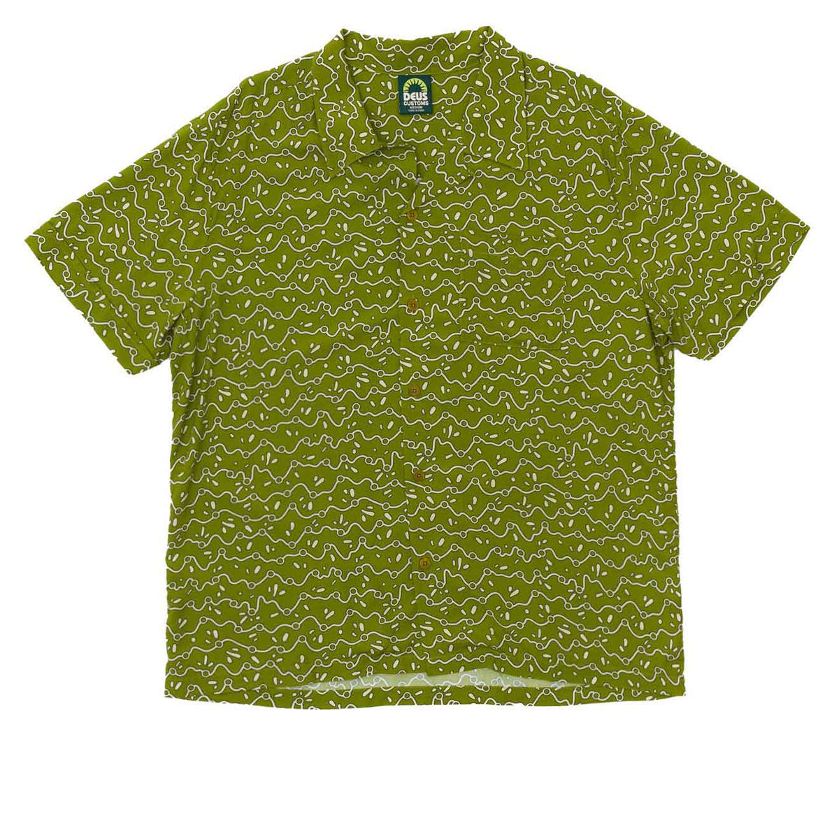 Deus Ex Machina Phosphene Shirt - Pear image 4