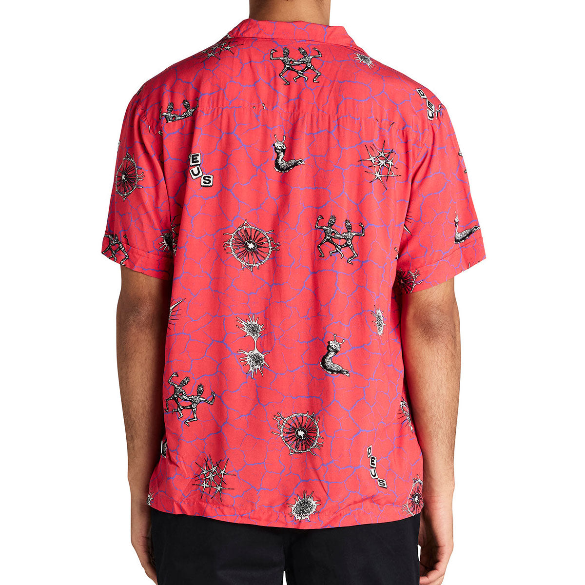 Deus Ex Machina Vibrant Virus Shirt - Strawberry image 2