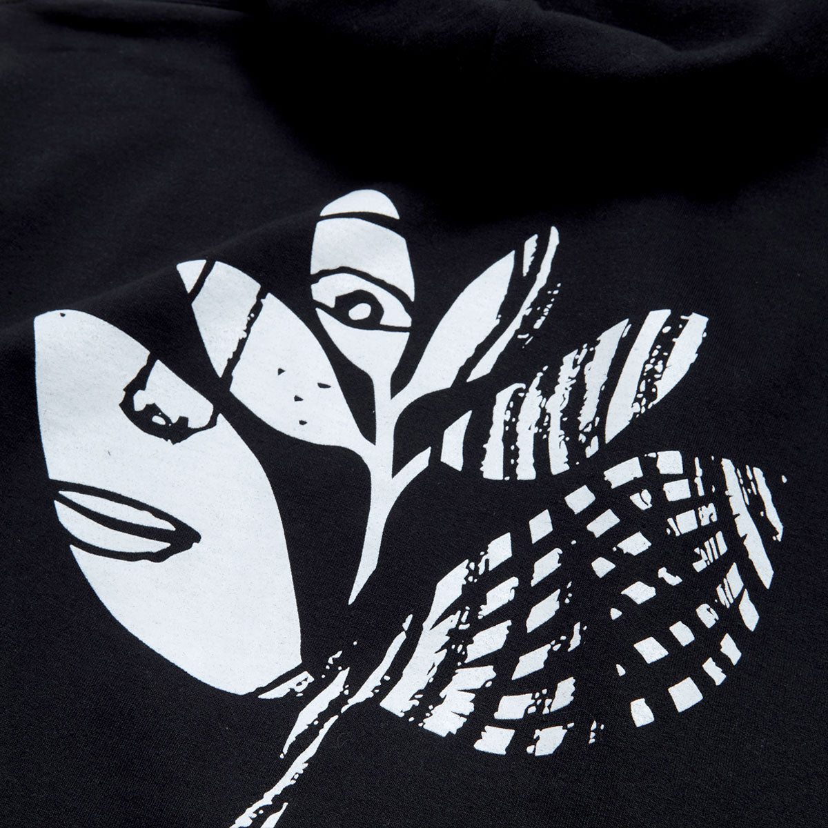 Magenta Femme Hoodie - Black image 3