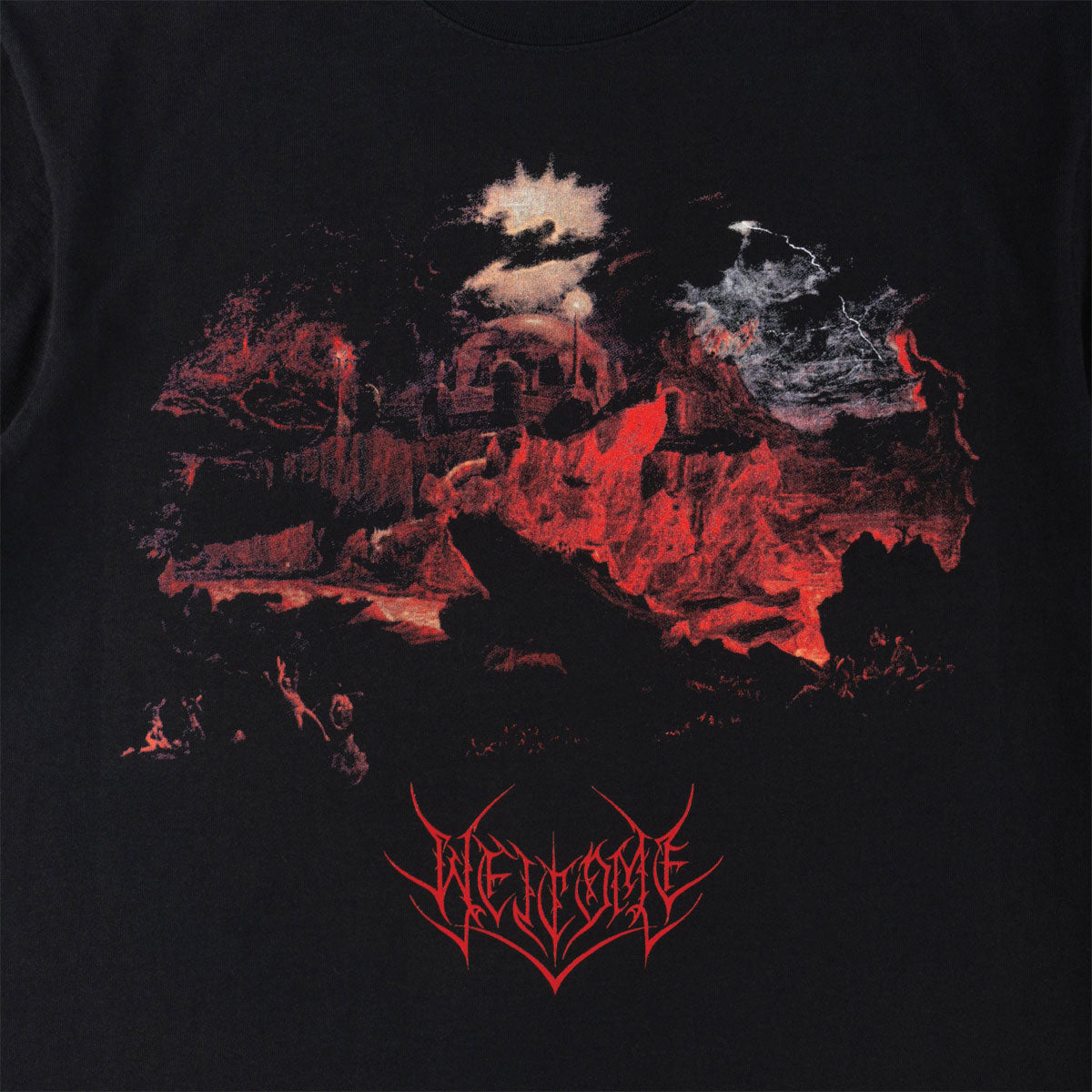 Welcome Aldous T-Shirt - Black image 3