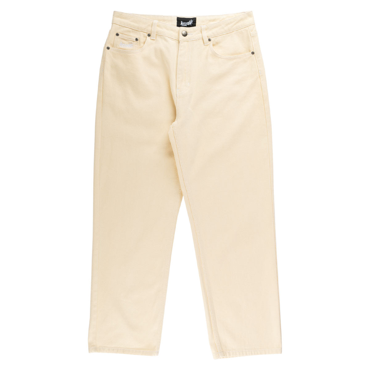 Welcome Immortal Loose Straight Denim Jeans - Natural image 1