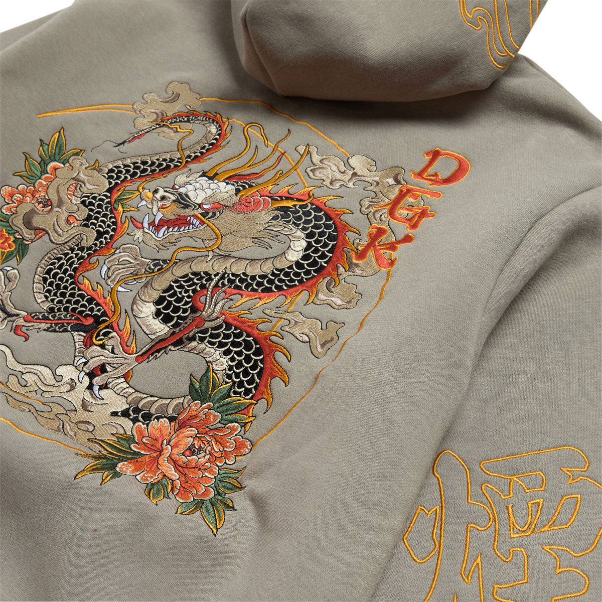 DGK Ryujin Hoodie - Green image 4