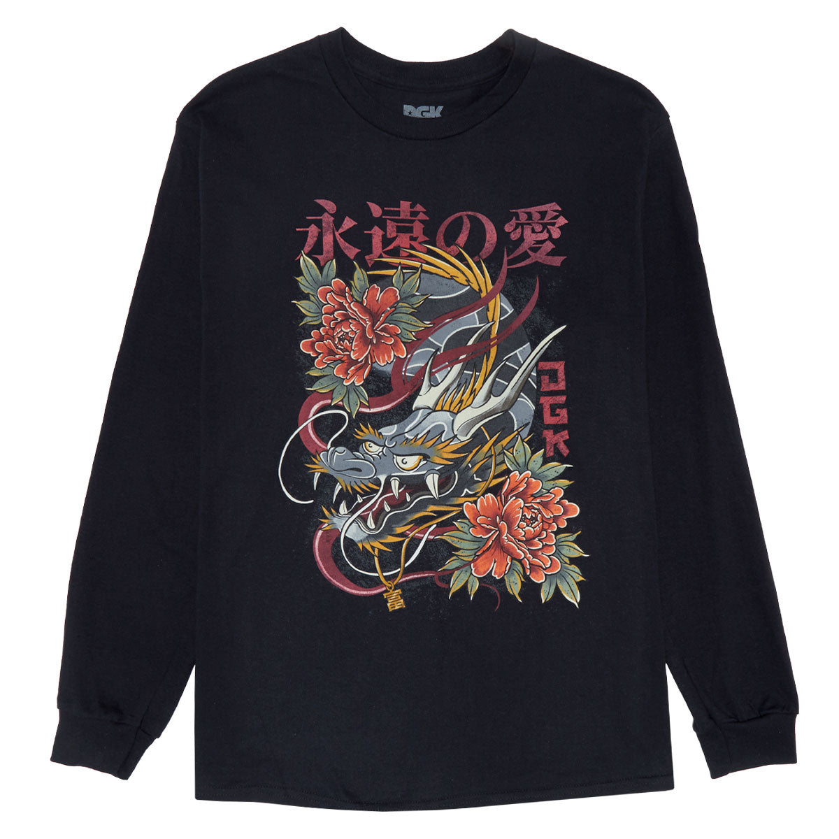DGK Infinity Long Sleeve T-Shirt - Black image 1