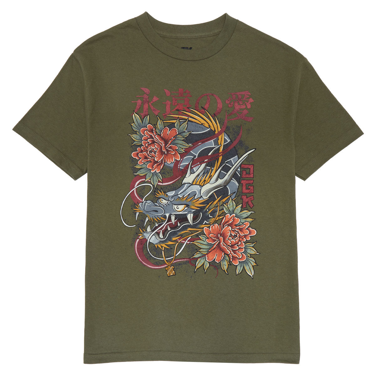 DGK Infinity T-Shirt - Military Green image 1