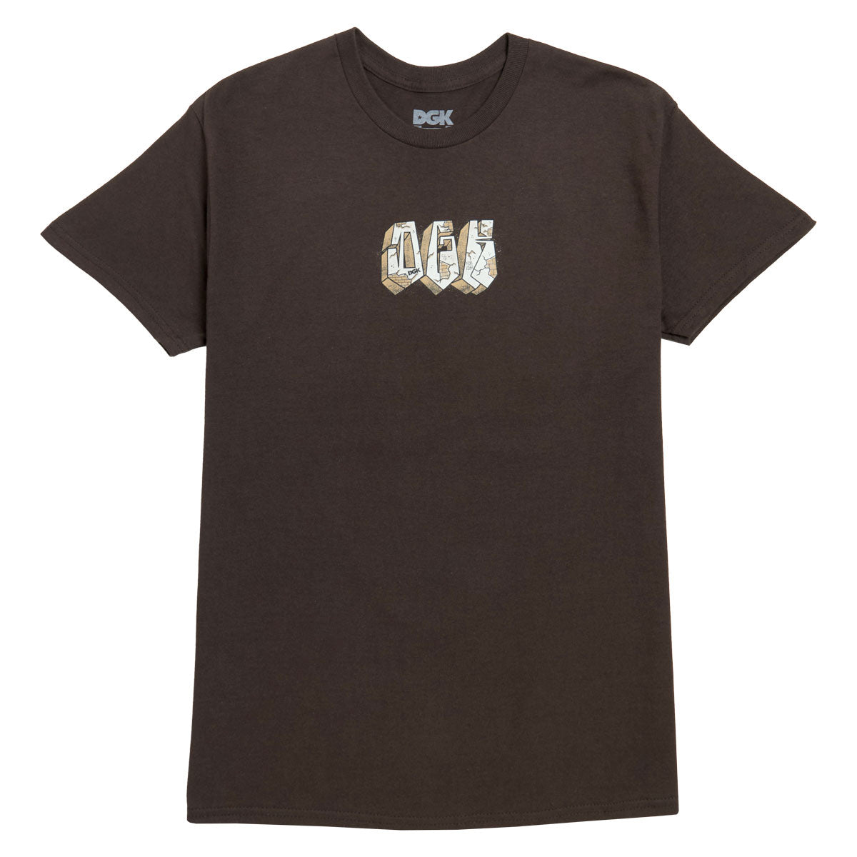 DGK Loyalty T-Shirt - Dark Chocolate image 2