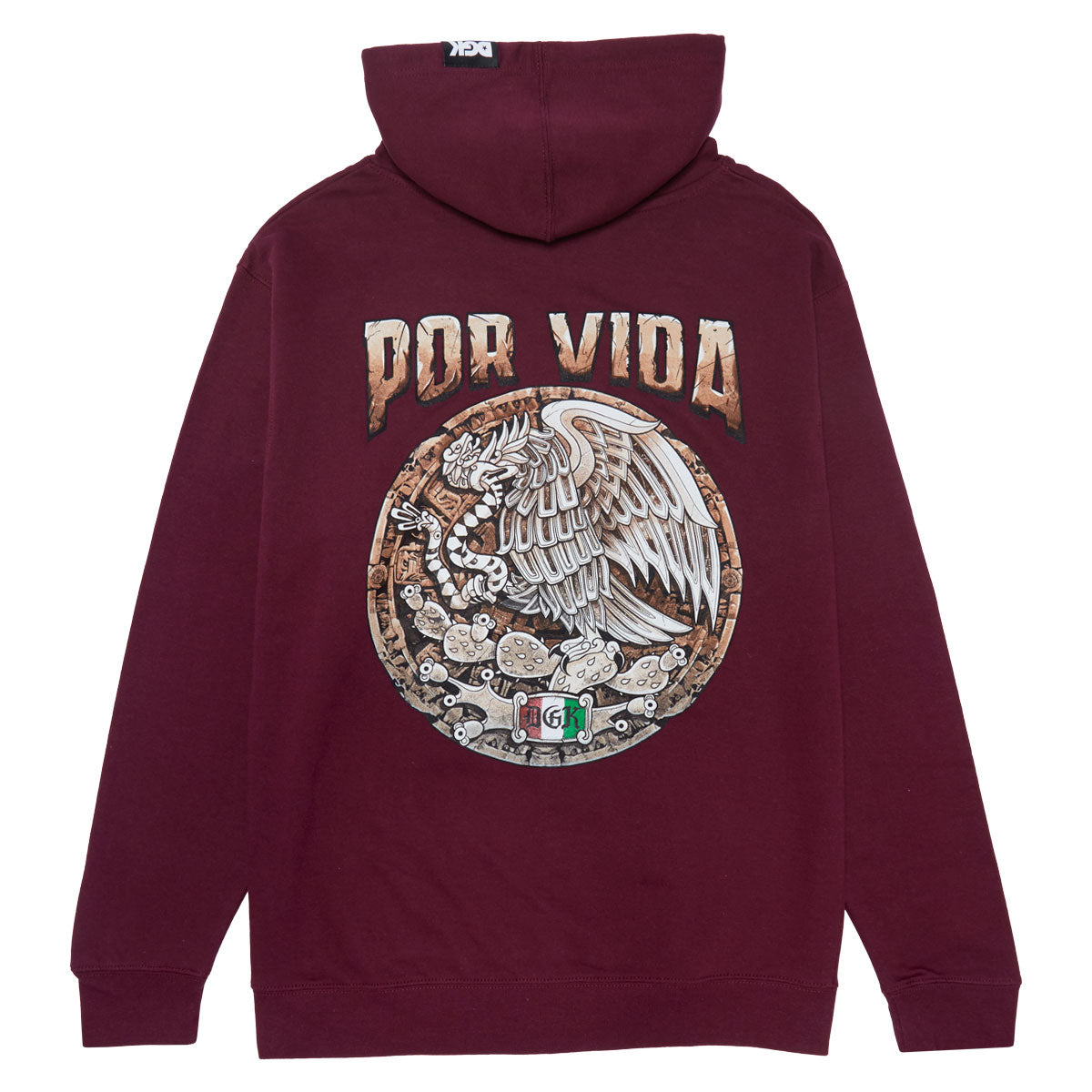 DGK Empire Hoodie - Maroon image 2