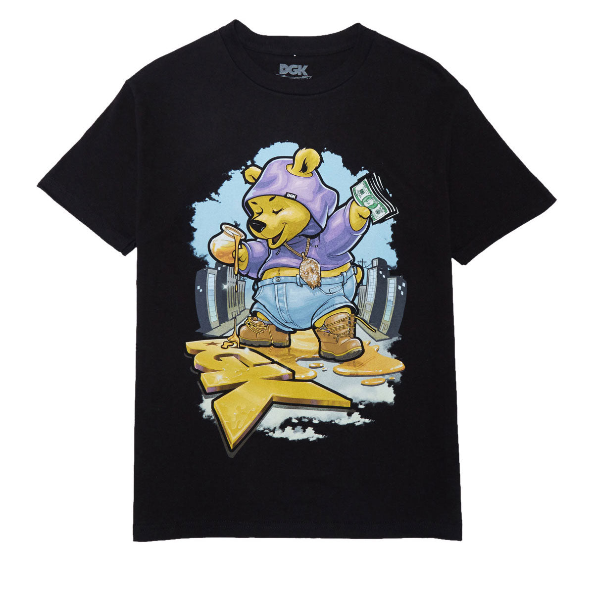DGK Sugar Bear T-Shirt - Black image 1