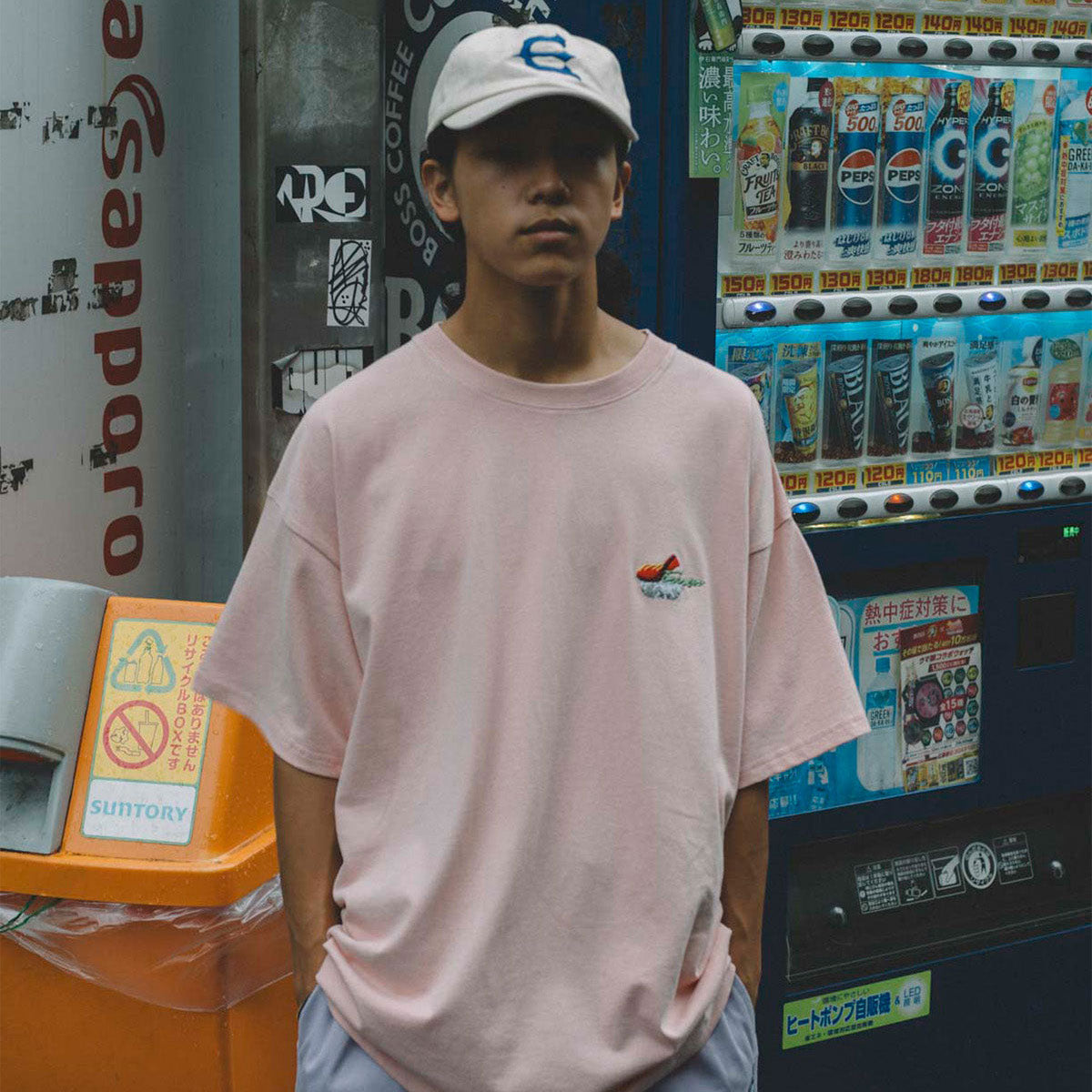 Evisen Sushi V2 T-Shirt - Pink image 3