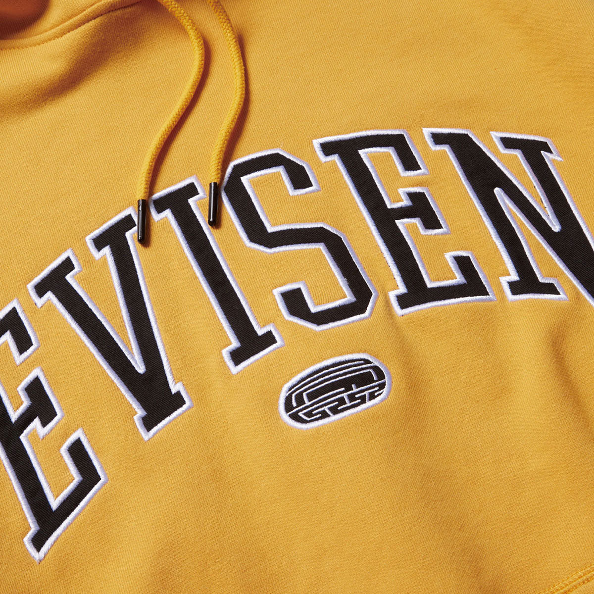 Evisen College Logo Hoodie - Mustard image 2