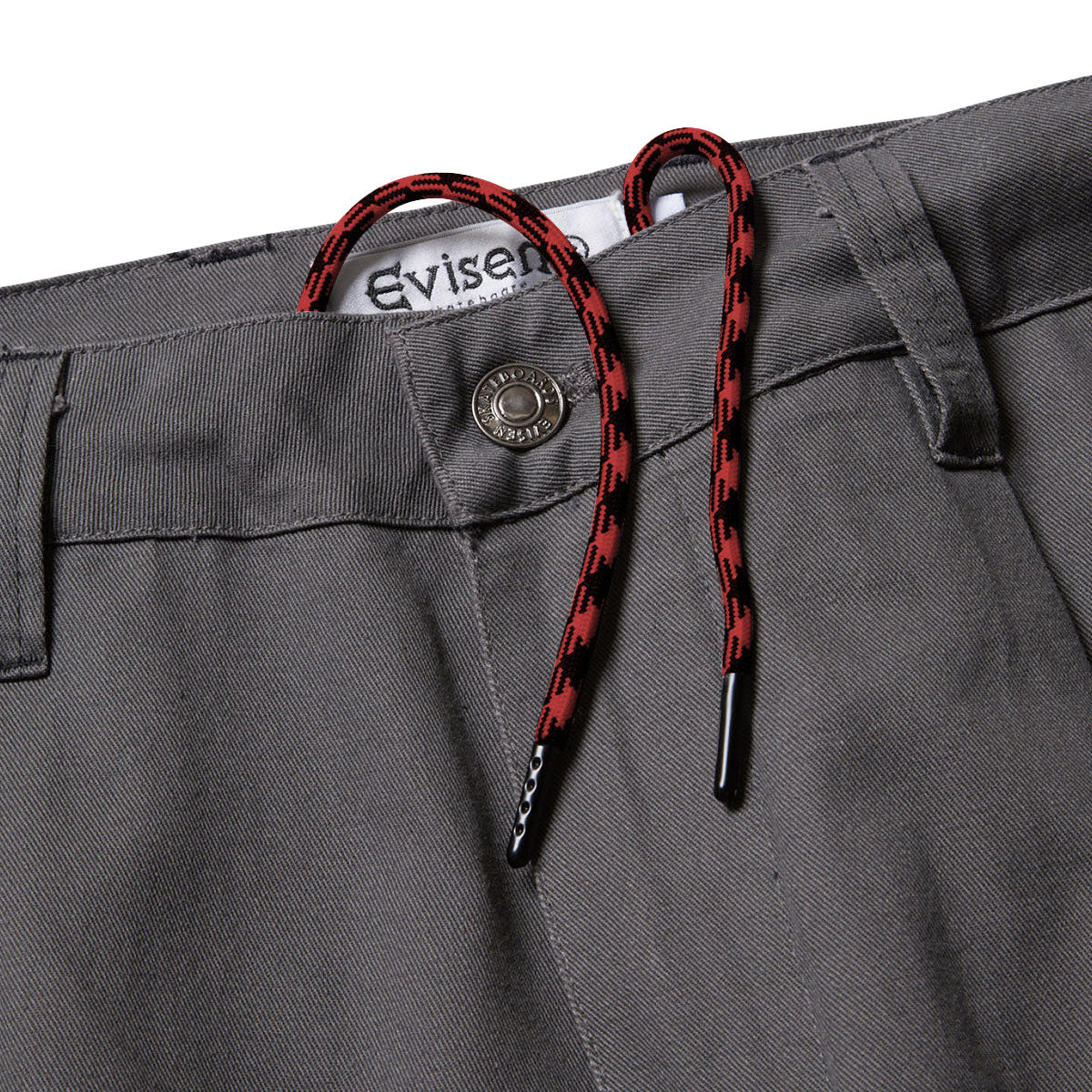 Evisen Bohemian Cotton Pants - Charcoal image 3