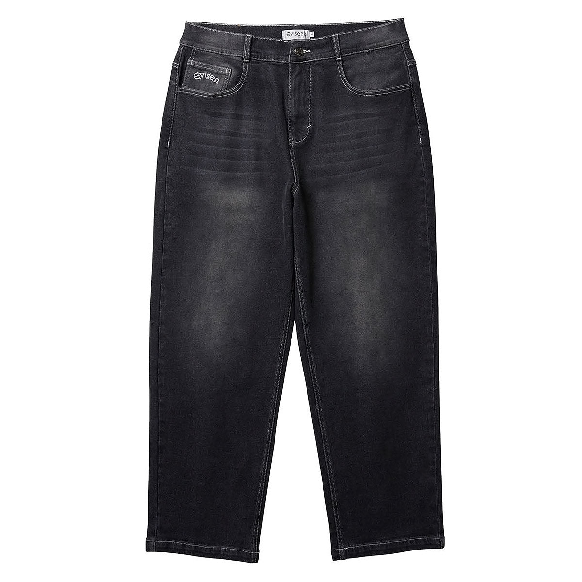 Evisen Eye Fire Jeans - Black image 1