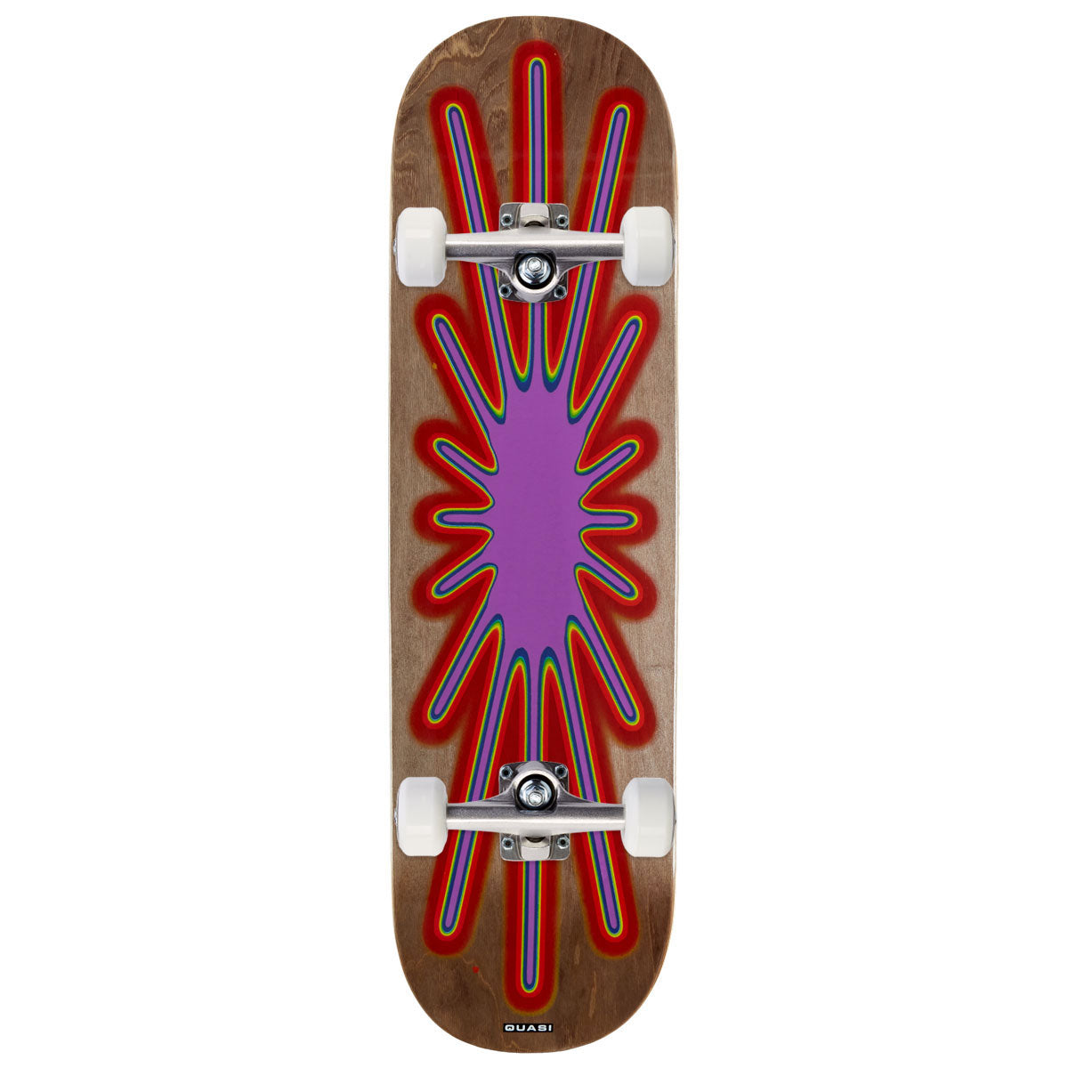 Quasi Blast Skateboard Complete - Brown - 8.50