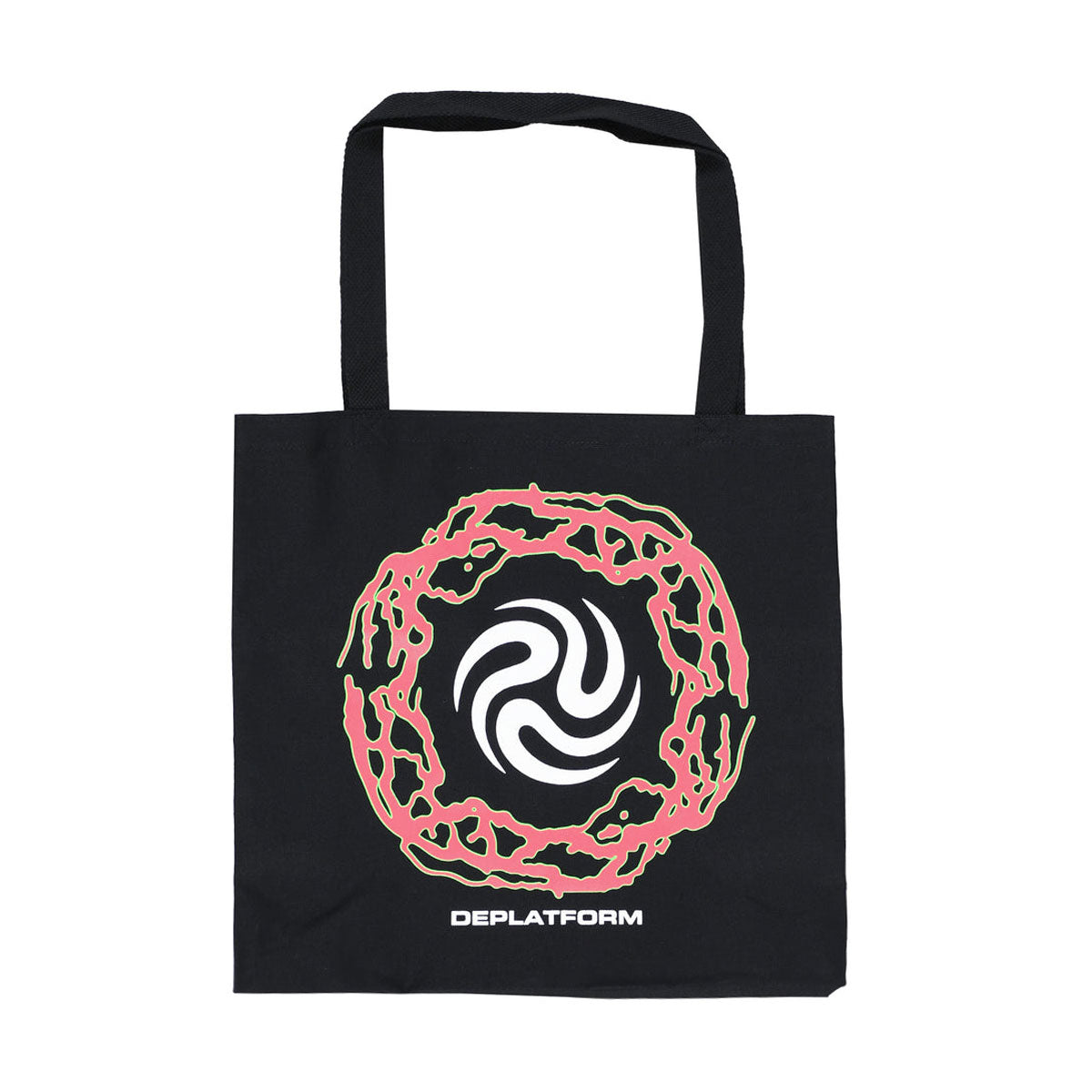 Quasi Drop-Out Tote Bag - Black image 1