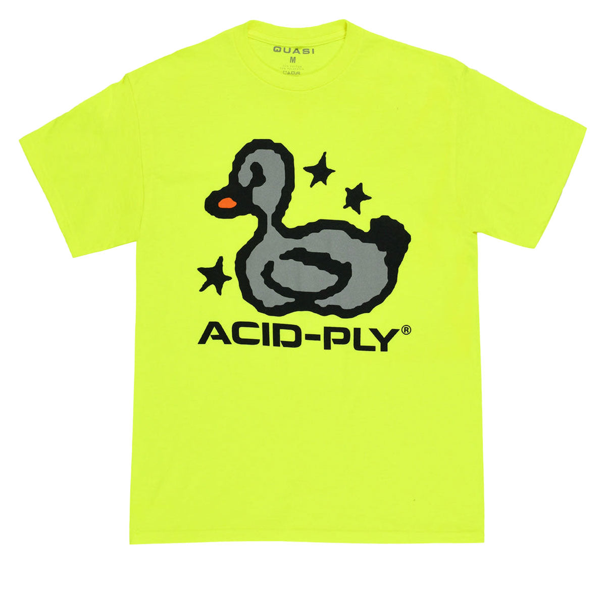 Quasi Duck Tech T-Shirt - Safety Green image 1