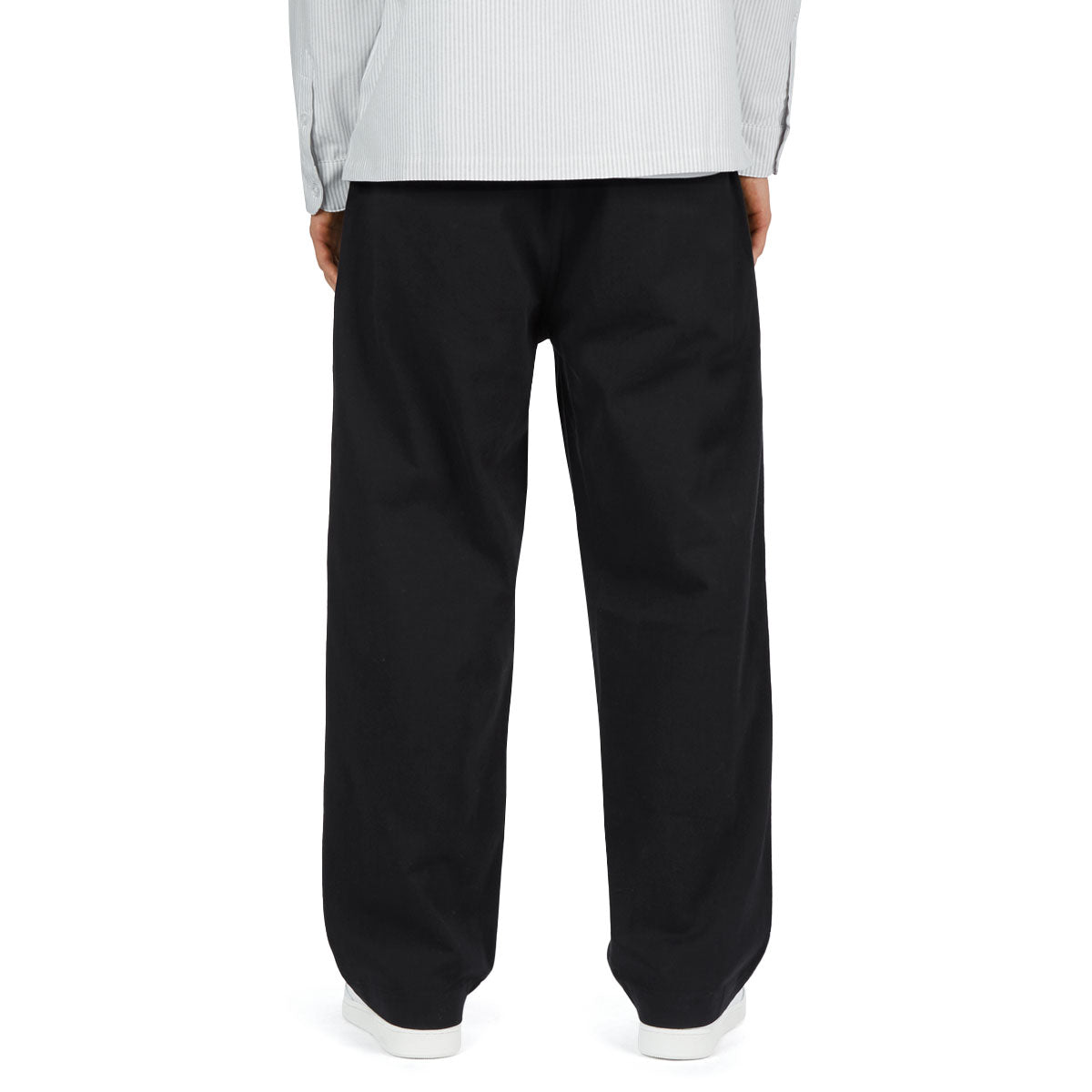 CCS Wide Leg Chino Pants - Black image 5