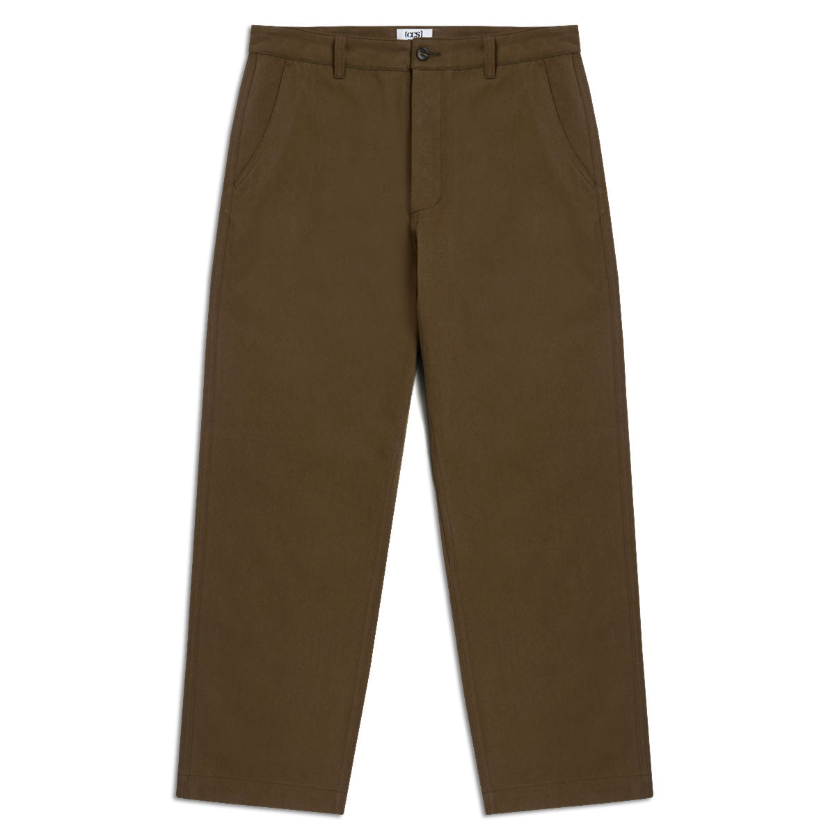 CCS Wide Leg Chino Pants - Brown image 3