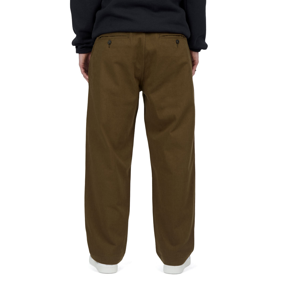 CCS Wide Leg Chino Pants - Brown image 5