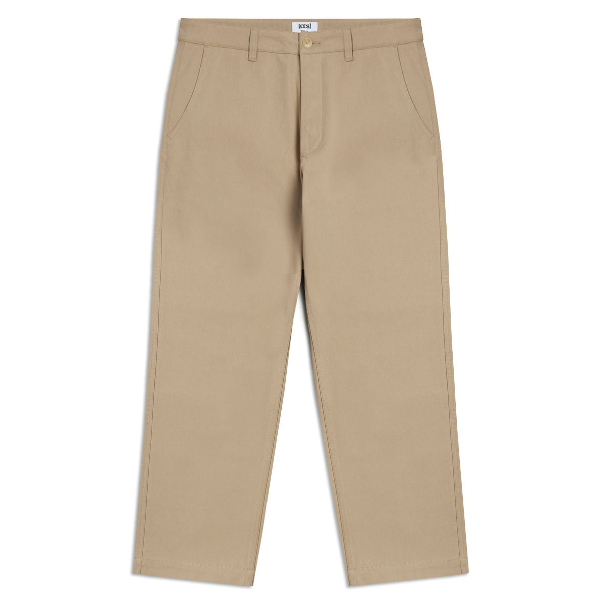 CCS Wide Leg Chino Pants - Khaki image 3