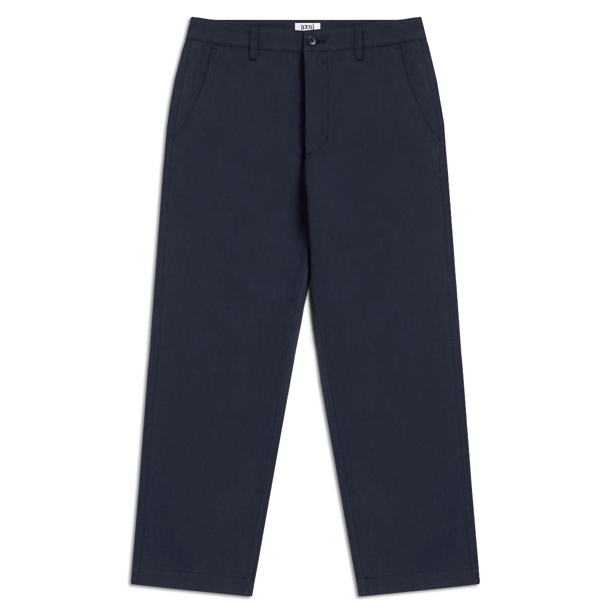 CCS Wide Leg Chino Pants - Navy image 3