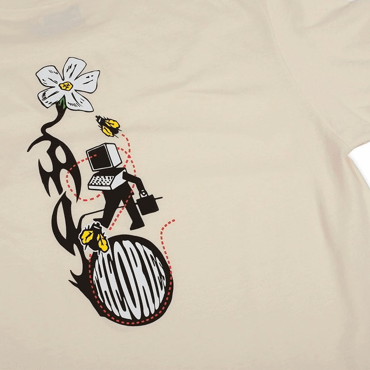 Theories Pollinate T-Shirt - Cream image 4