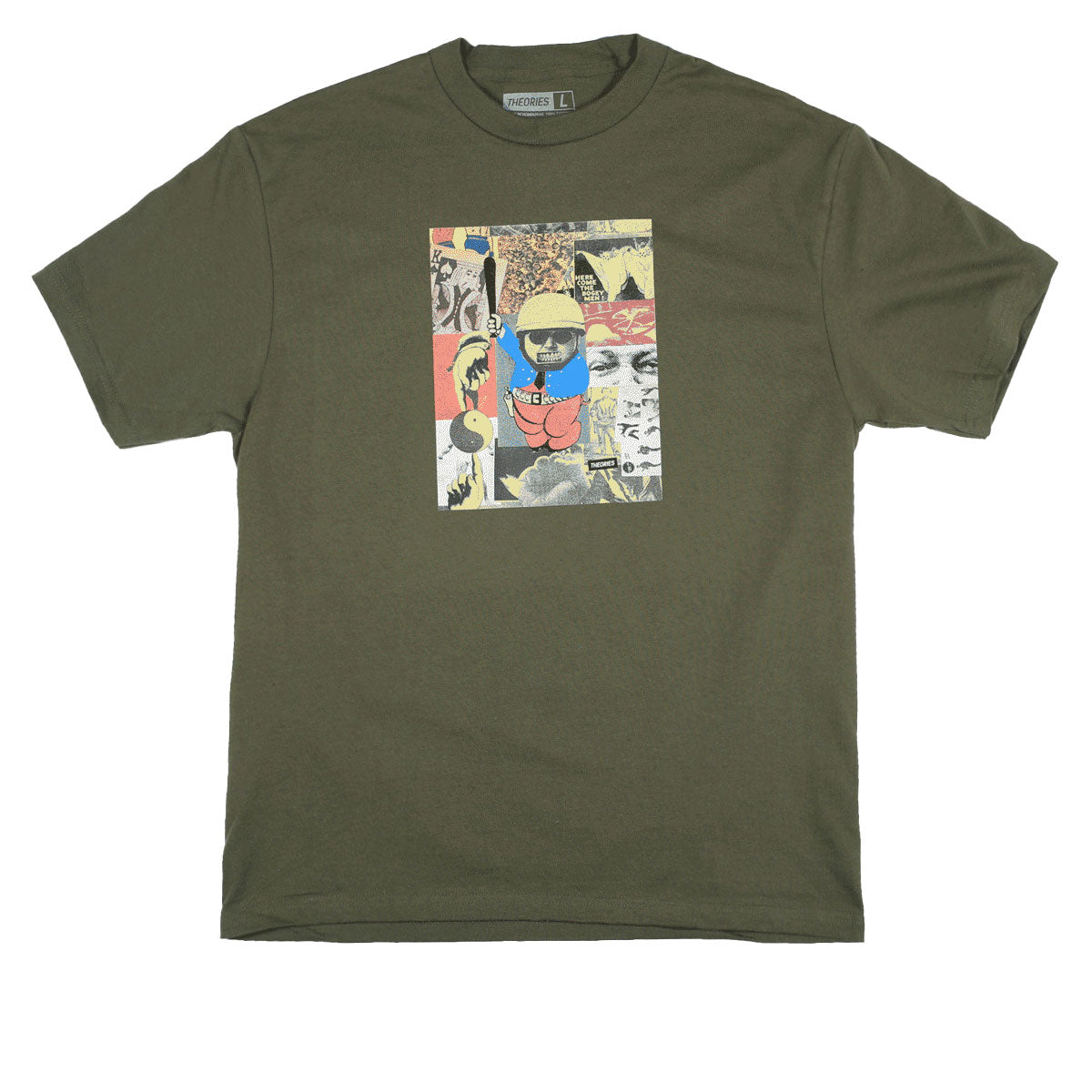 Theories Law And Order T-Shirt - Olive image 1