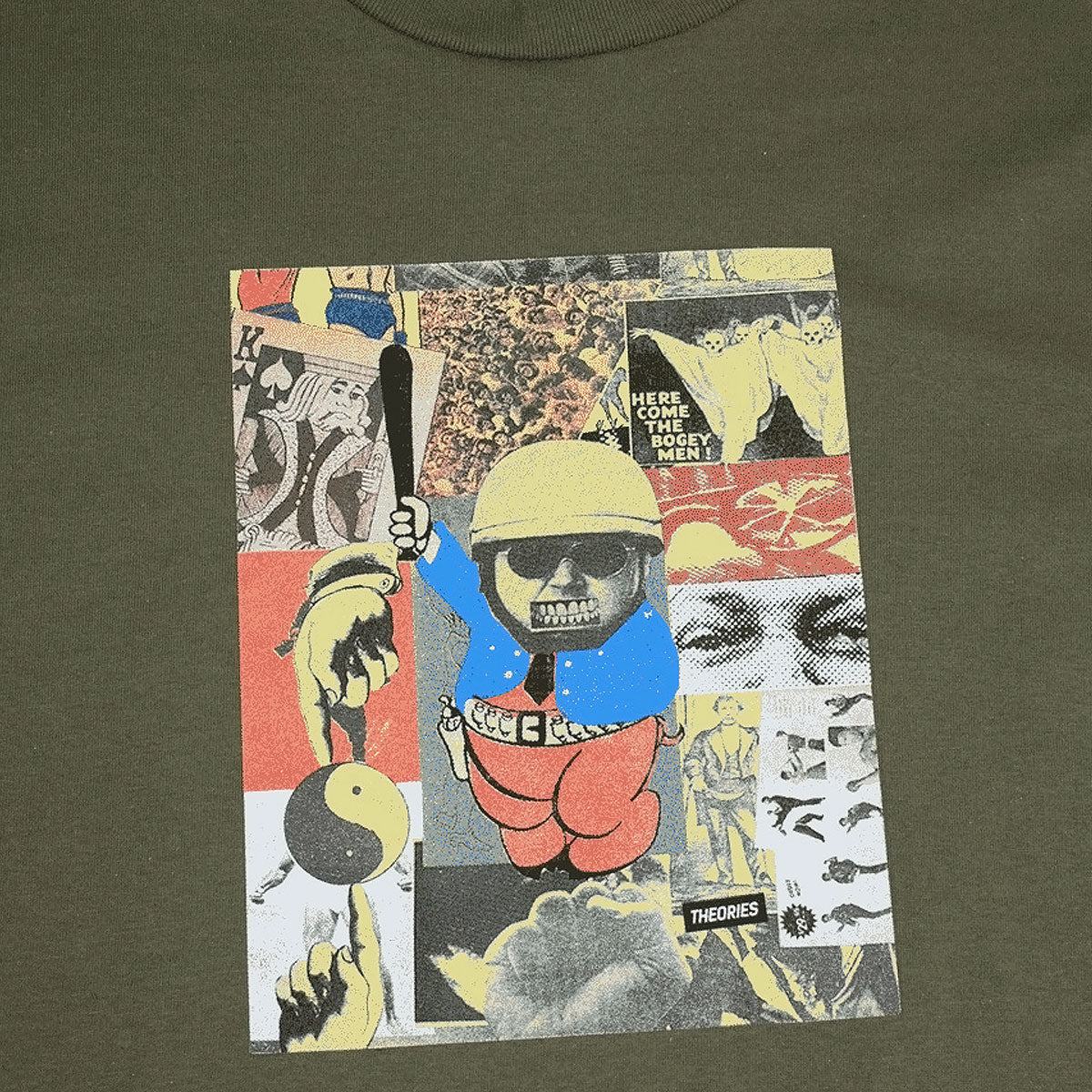 Theories Law And Order T-Shirt - Olive image 2