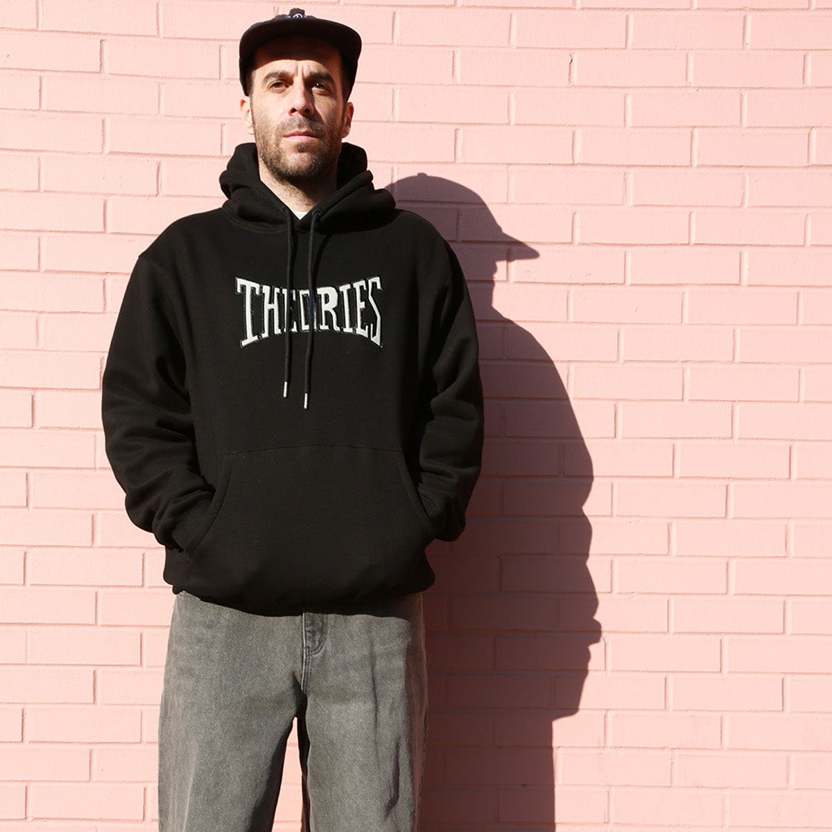 Theories Punchout Varsity Hoodie - Black image 3