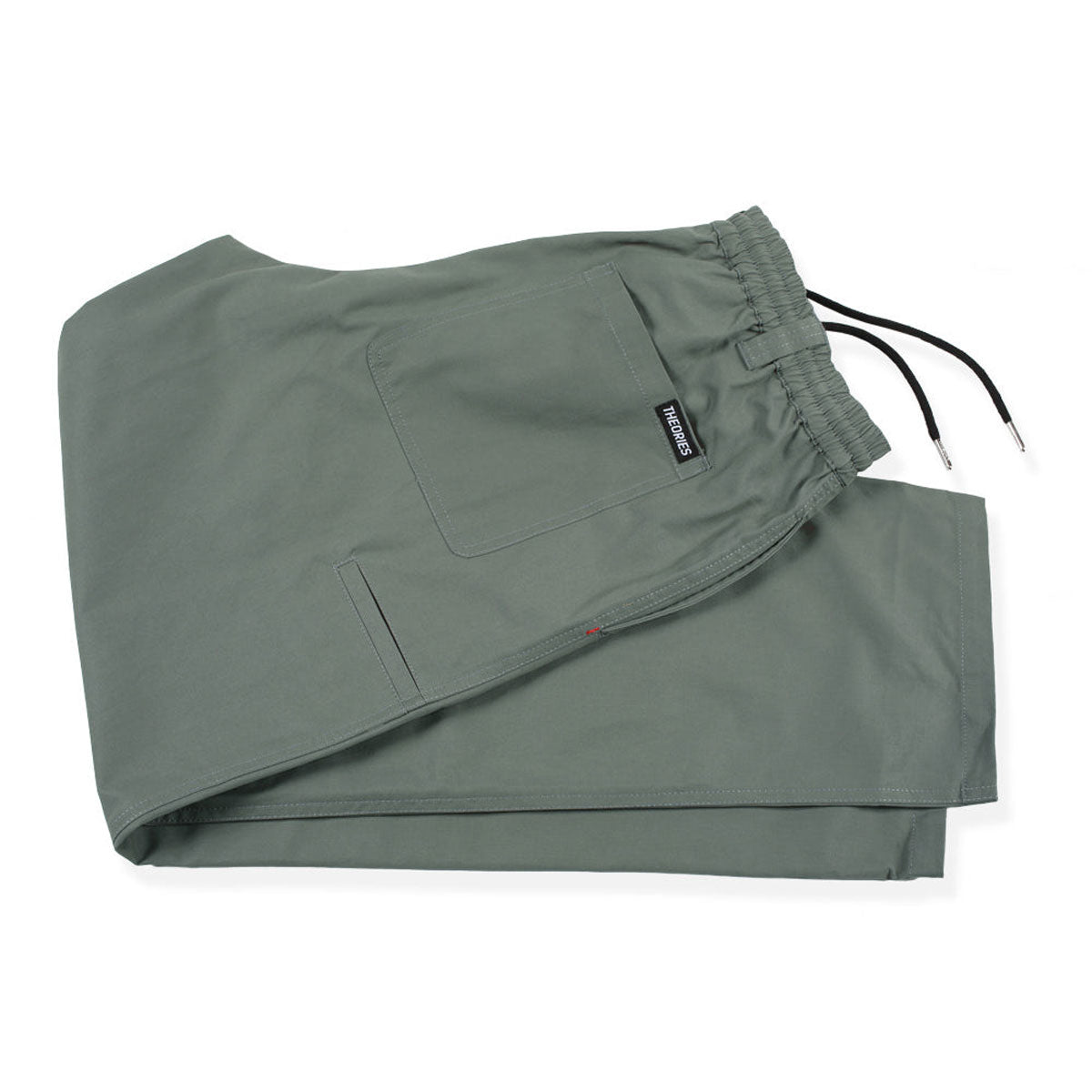 Theories Stamp Lounge Pants - Dark Moss image 5