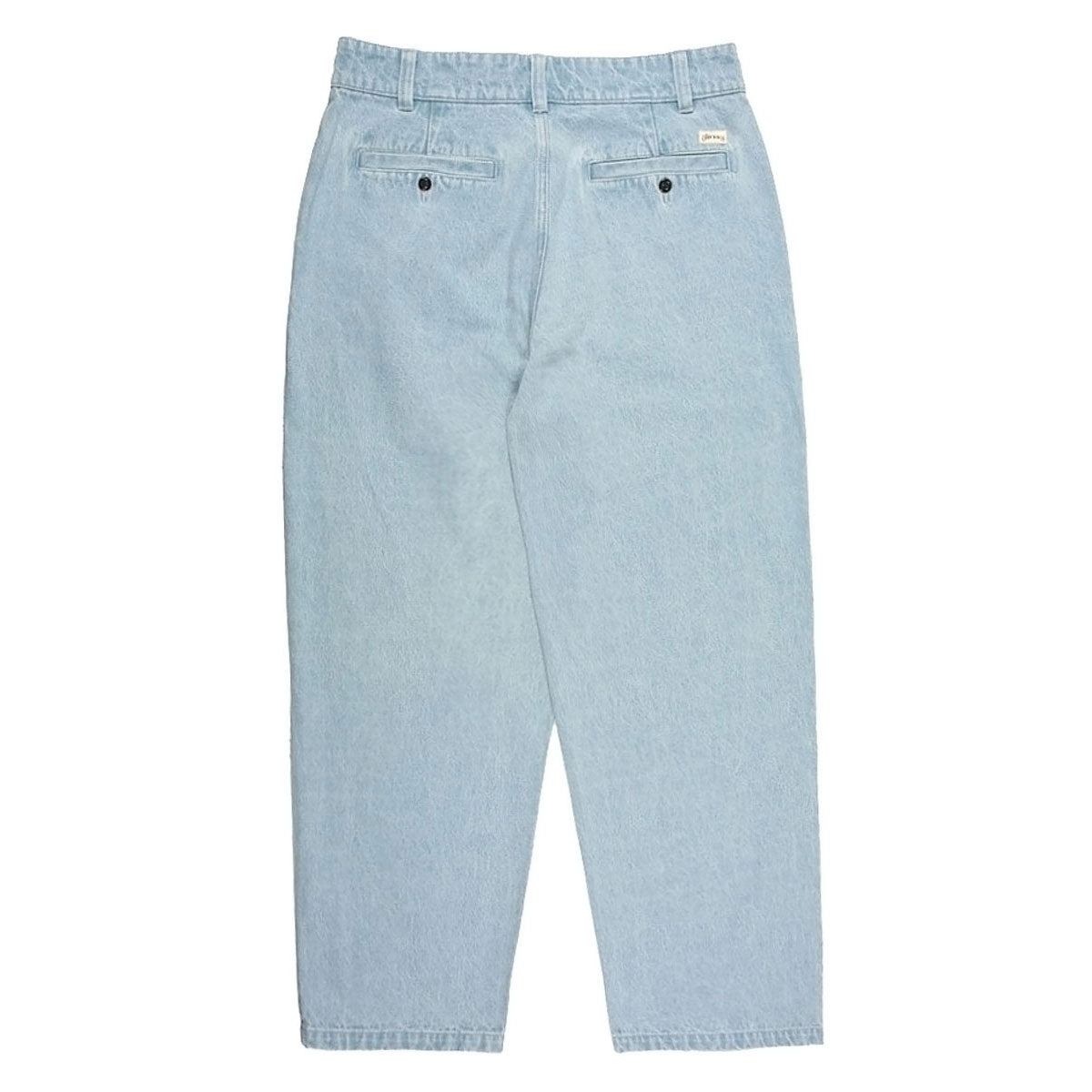 Theories Belvedere Pleated Denim Trouser Pants - Lightwash Blue image 2