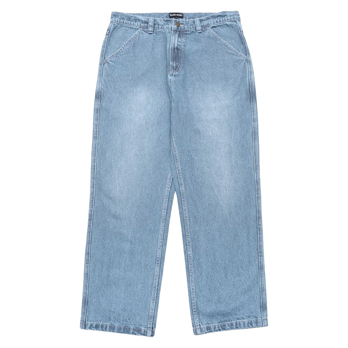 Passport Workers Club Jeans - Faded Wash Light Indigo image 1