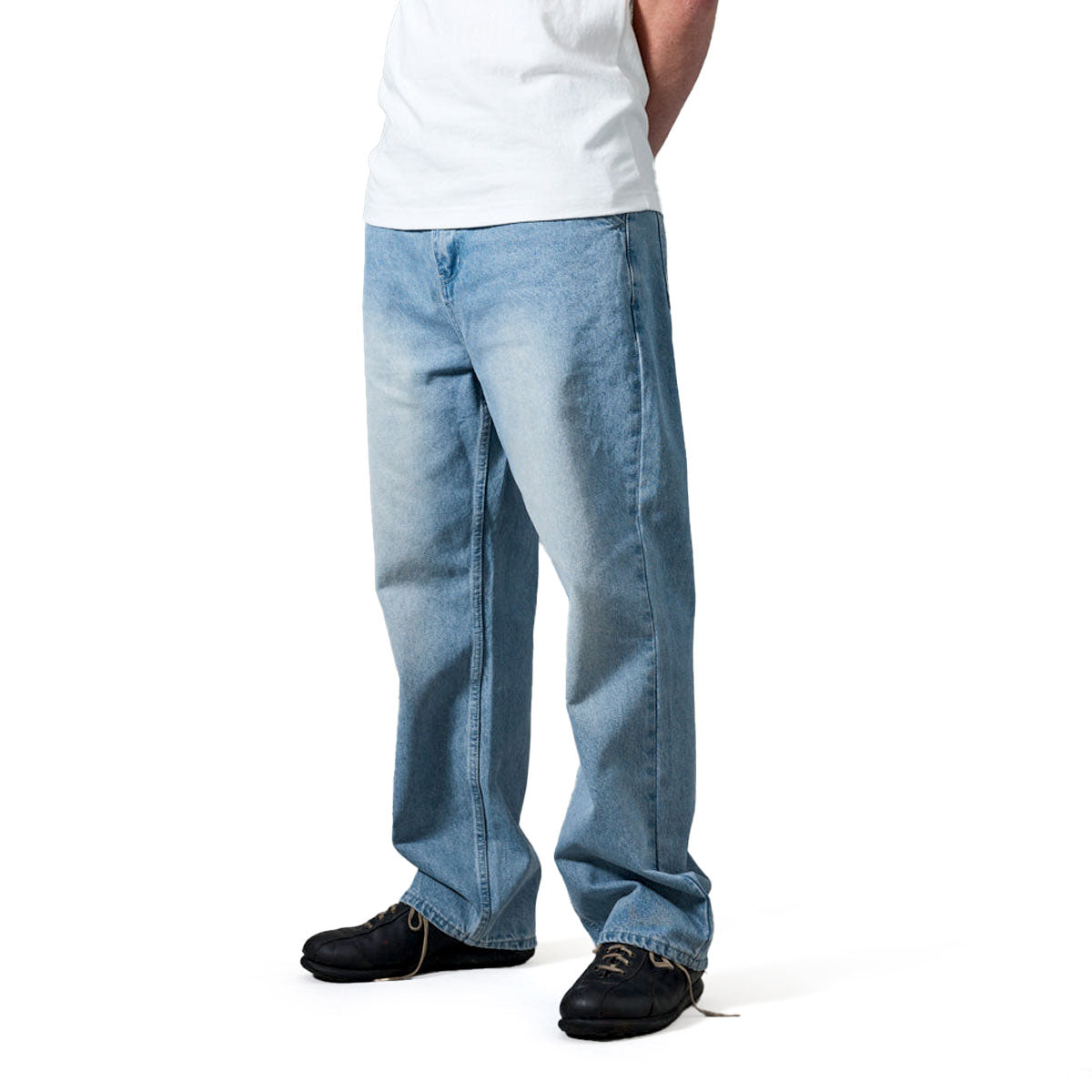 Passport Workers Club Jeans - Faded Wash Light Indigo image 2