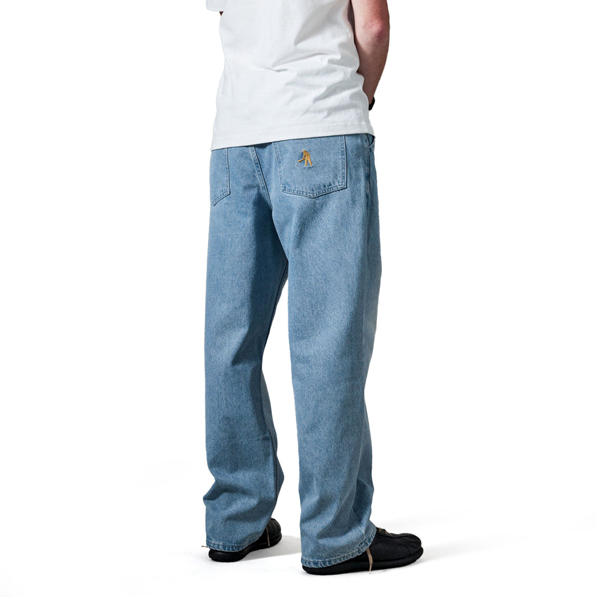 Passport Workers Club Jeans - Faded Wash Light Indigo image 3