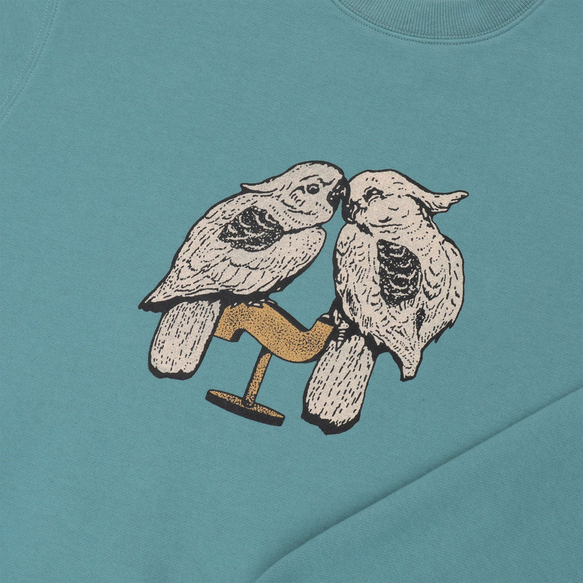 Passport Nesting Sweatshirt - Washed Out Teal image 2