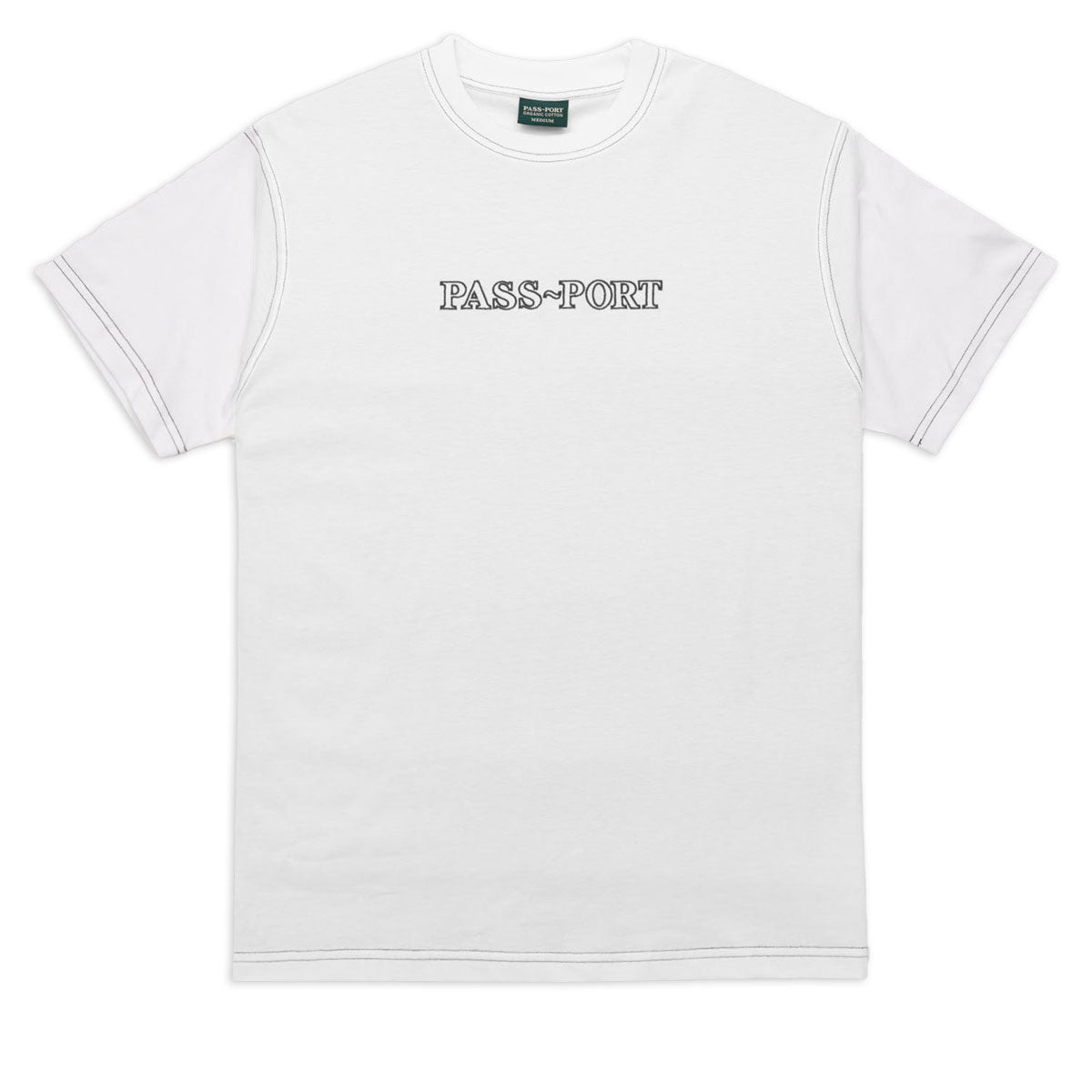 Passport Official Organic Cotton T-Shirt - White image 1