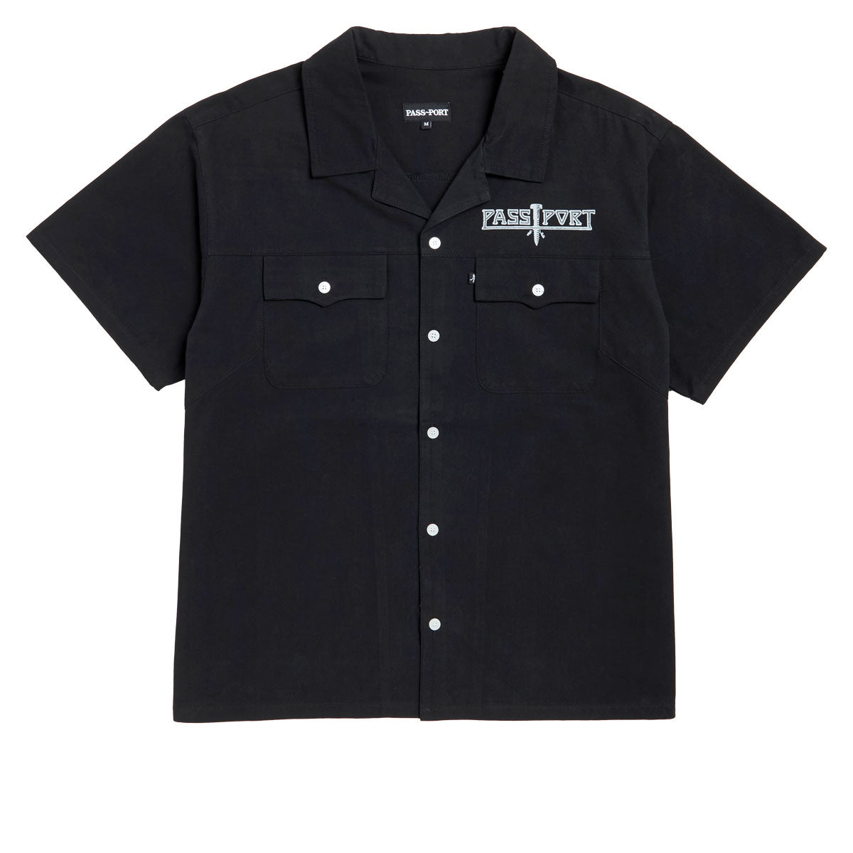 Passport Screwed Casual Shirt - Black image 1