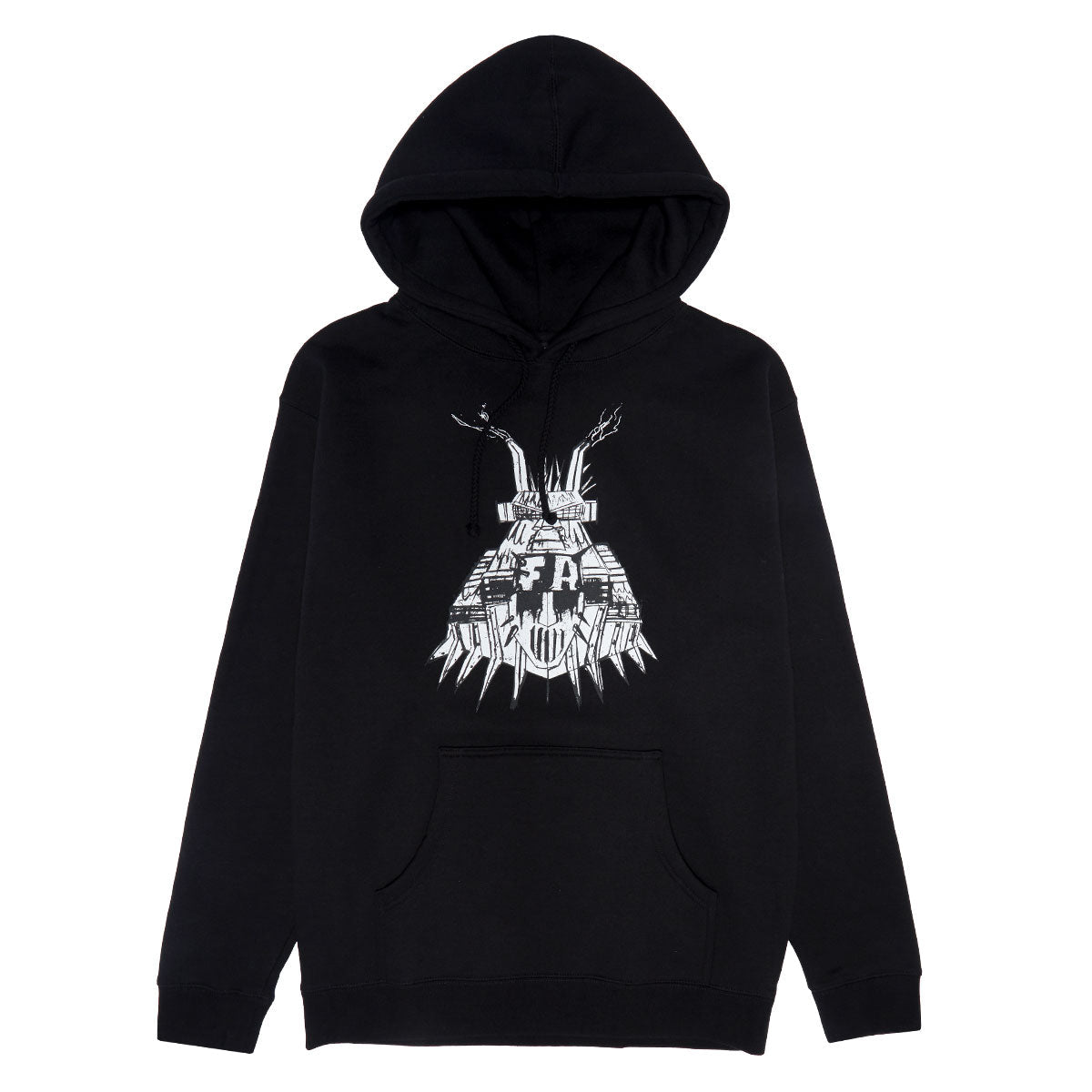 Fucking Awesome 7th Grade Book Cover Hoodie - Black image 1