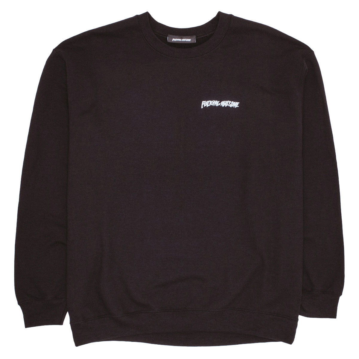 Fucking Awesome Believe Crewneck Sweatshirt - Black image 2