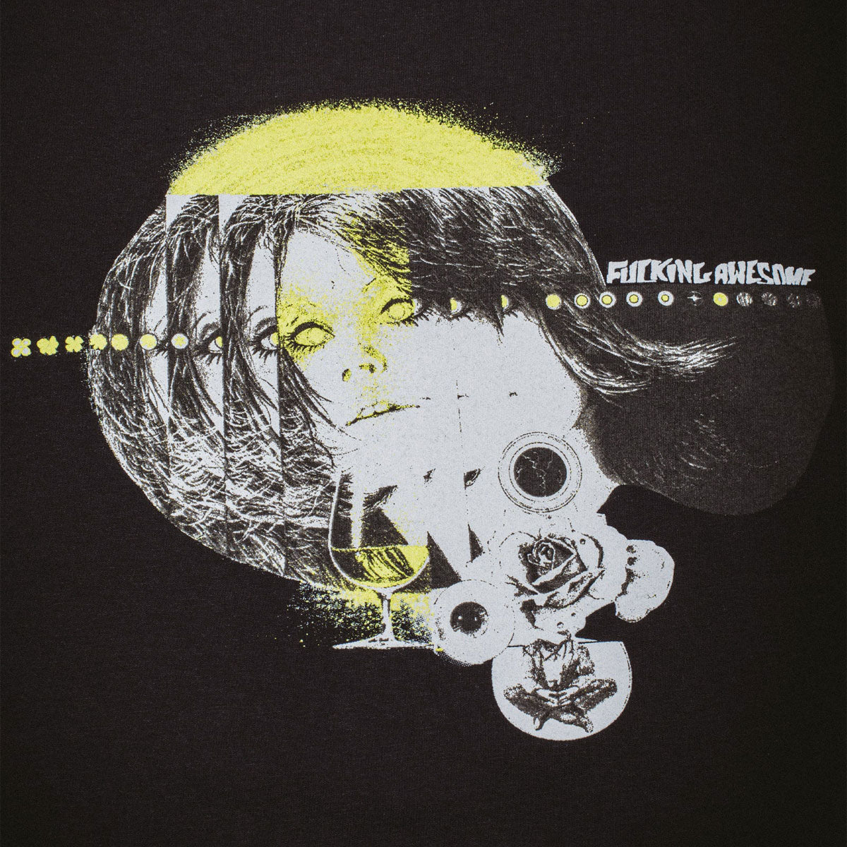 Fucking Awesome Brinda T-Shirt - Black image 2