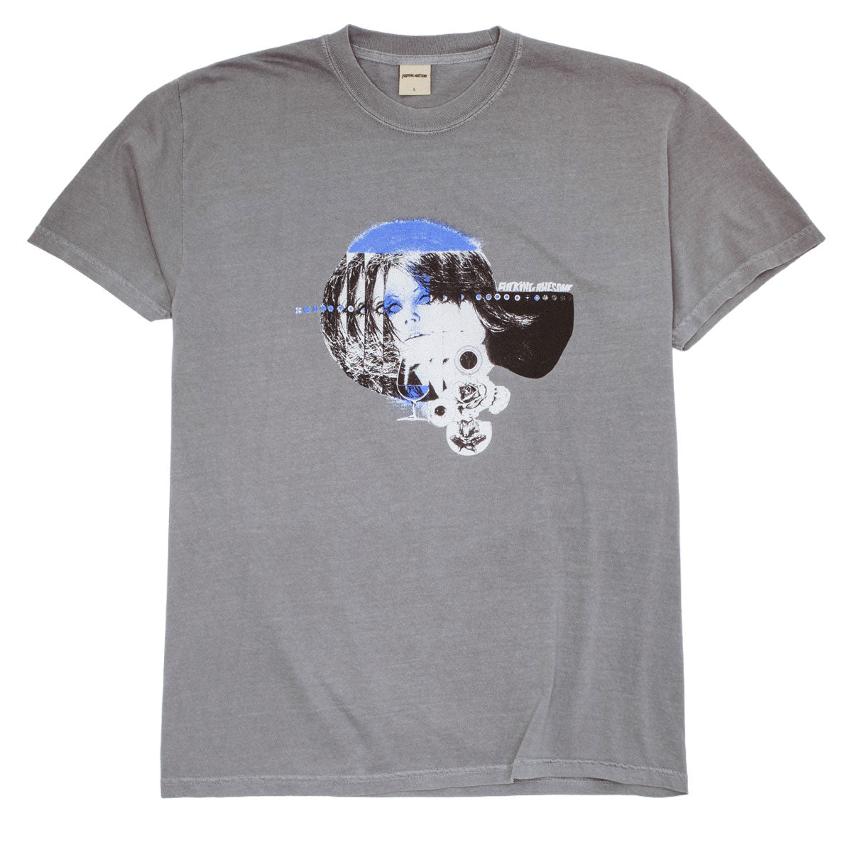 Fucking Awesome Brinda T-Shirt - Grey image 1
