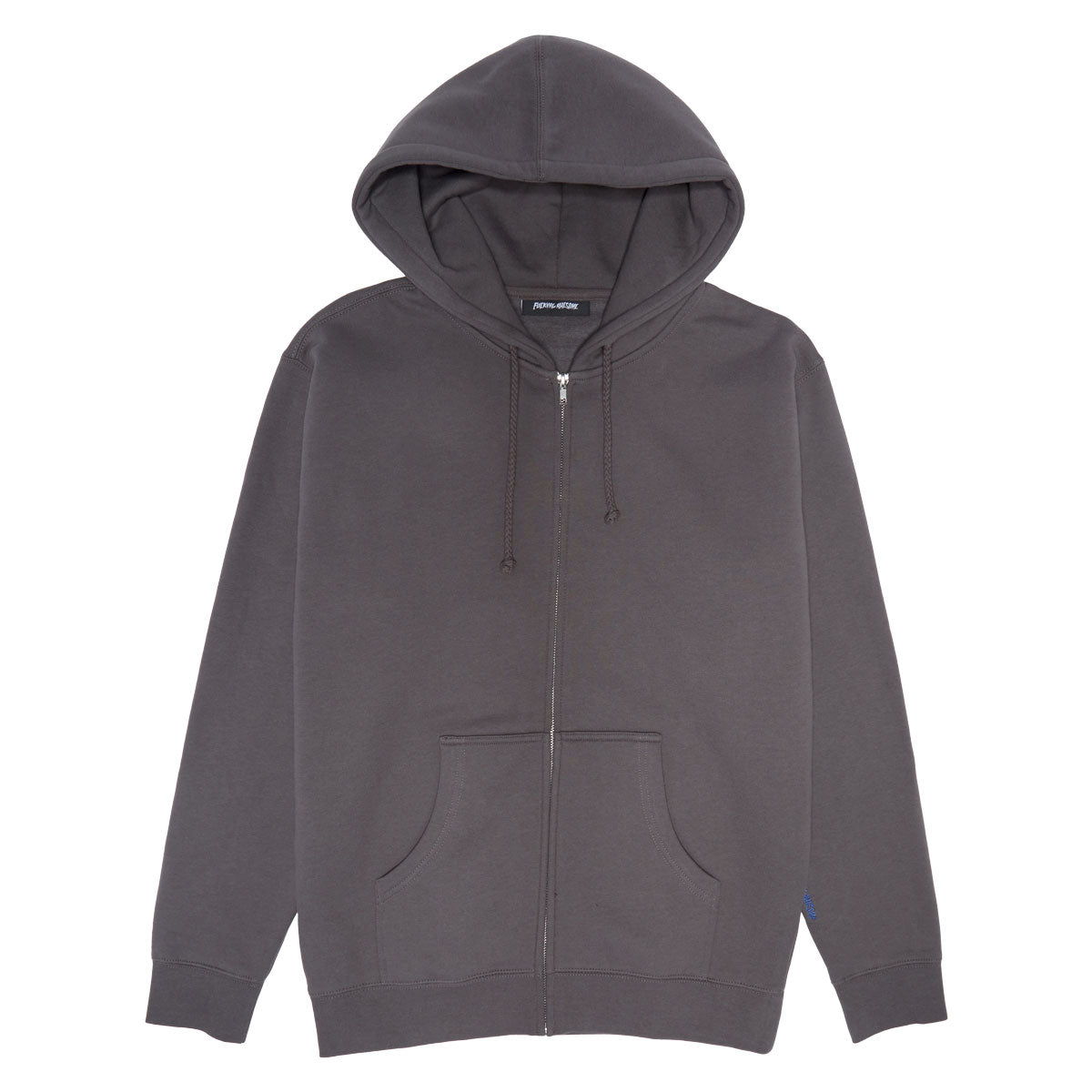 Fucking Awesome Brinda Zip Hoodie - Charcoal image 1
