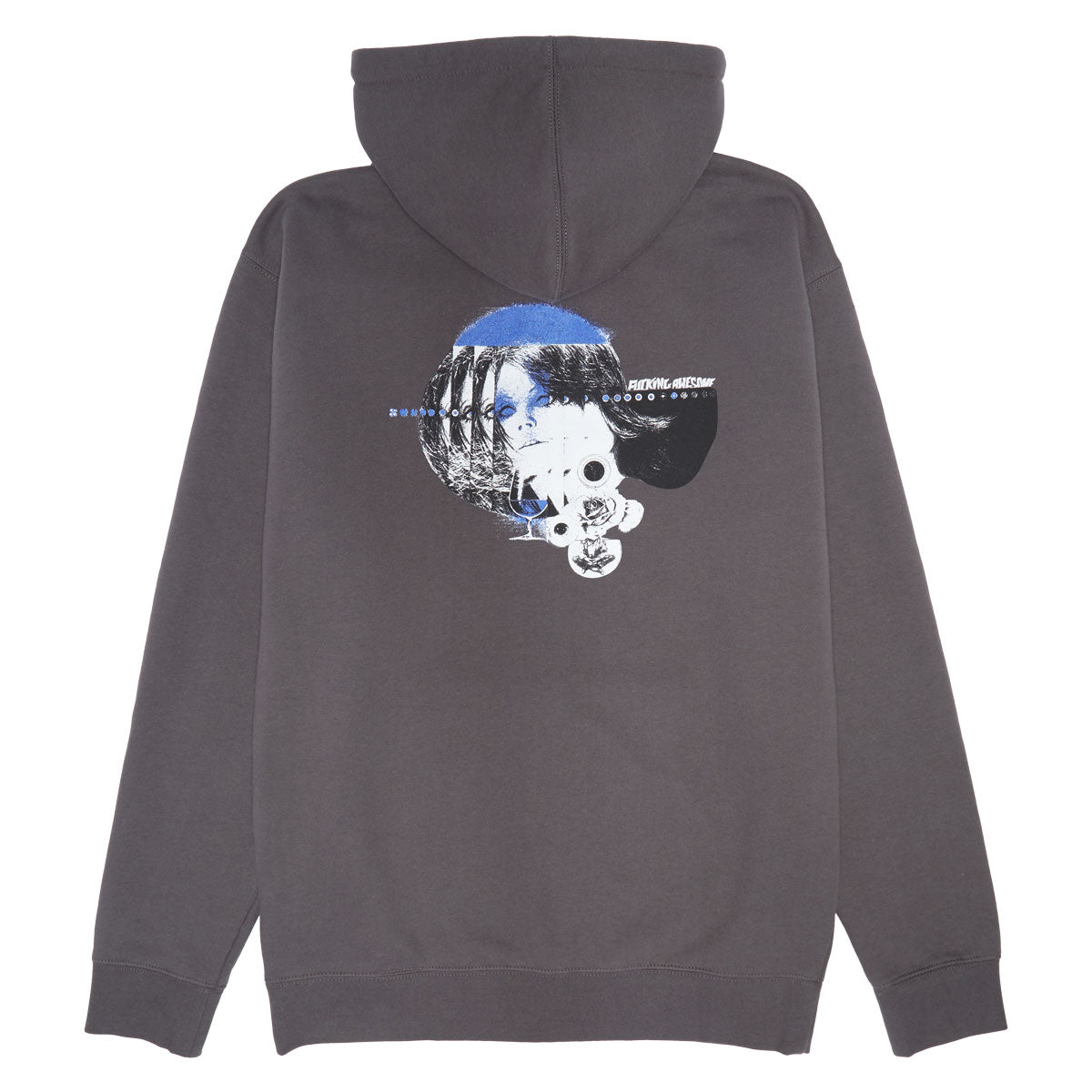 Fucking Awesome Brinda Zip Hoodie - Charcoal image 2