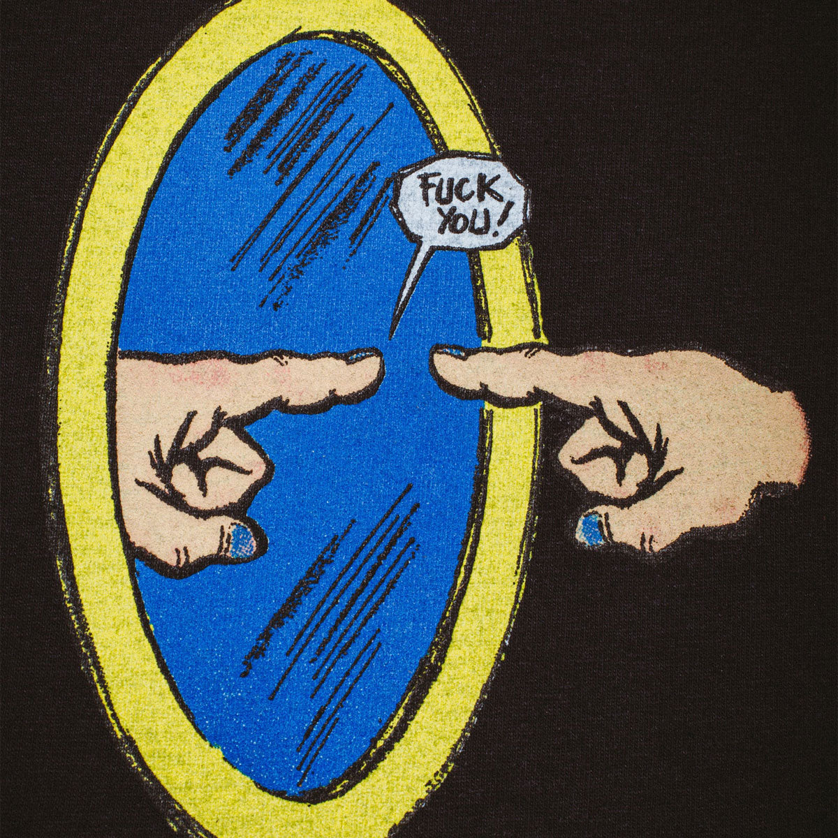 Fucking Awesome Fuck You T-Shirt - Black image 2