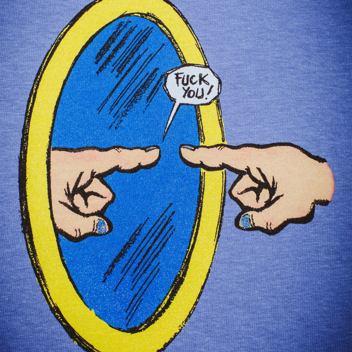 Fucking Awesome Fuck You T-Shirt - Violet image 2
