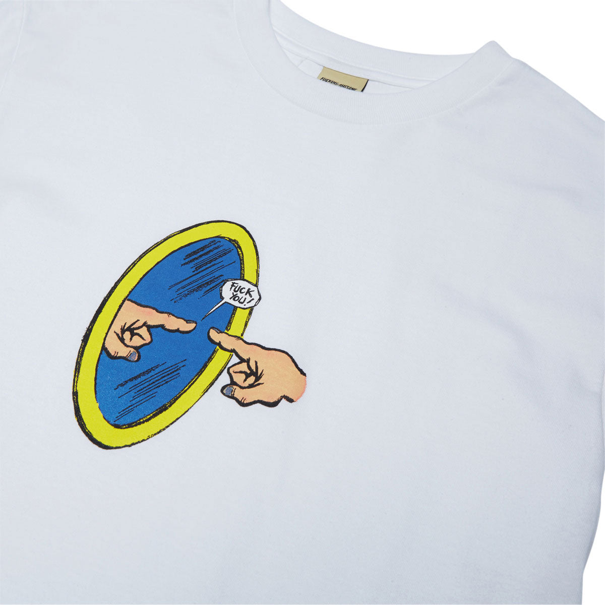 Fucking Awesome Fuck You T-Shirt - White image 2