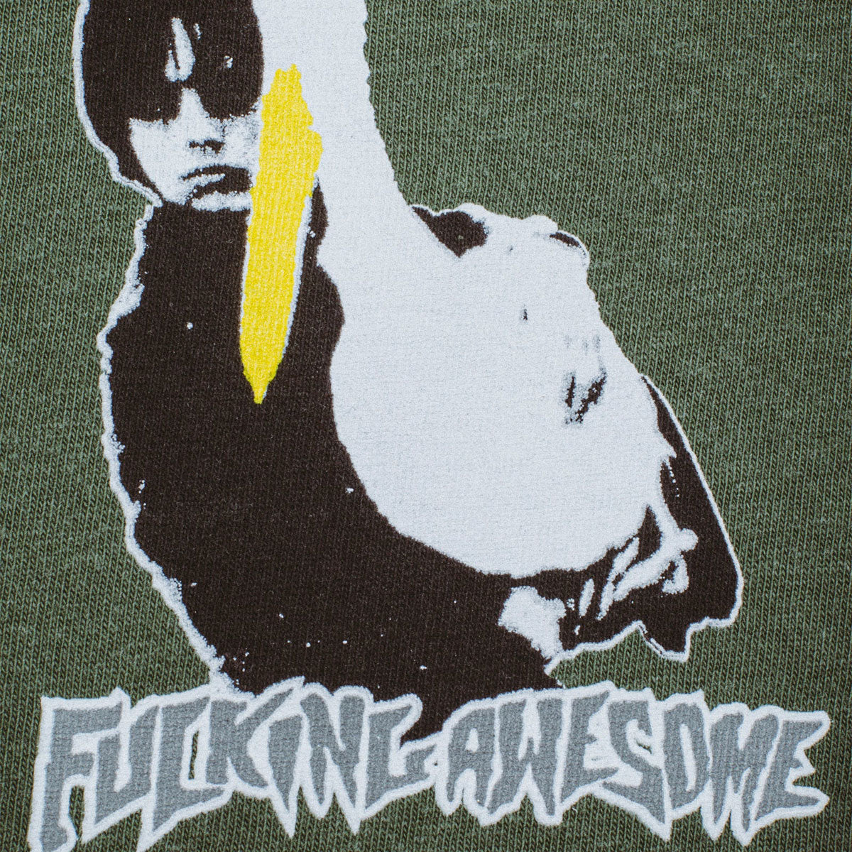 Fucking Awesome High Lonesome II T-Shirt - Moss image 2