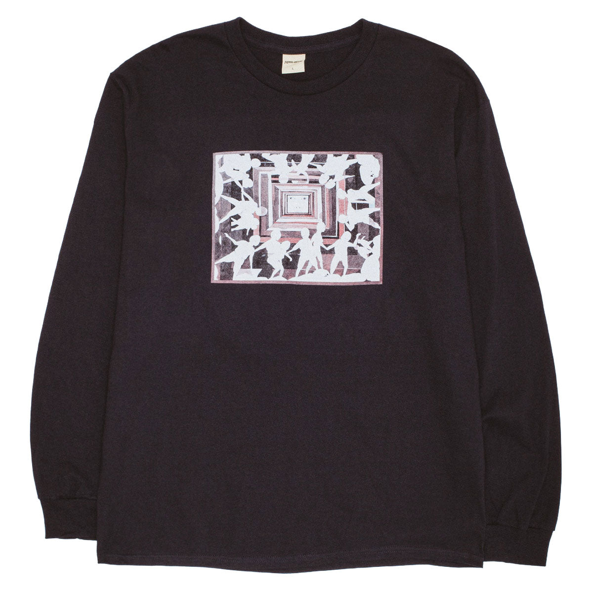 Fucking Awesome Modern Problems Long Sleeve T-Shirt - Black image 1